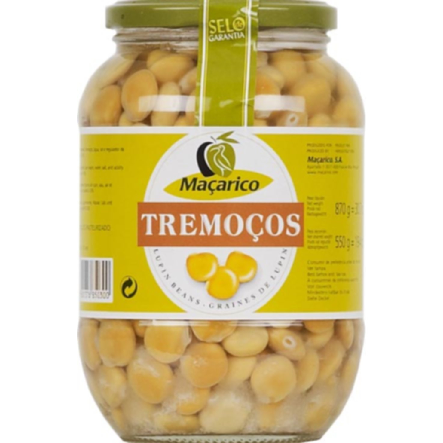 Macarico Tremoços