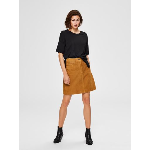 Selected Femme Wille Strikbluse, Black, XS