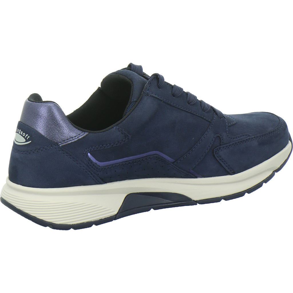 Gabor Comfort Sneaker Damen Rolling Soft Dunkelblau