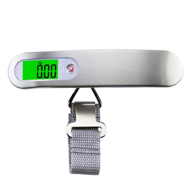 Digital bagagevægt med krogstropper 50kg/10g