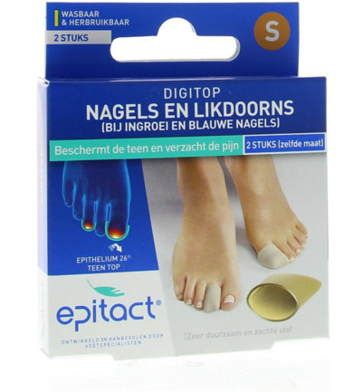 Epitact Digitop nagels en likdoorns S (2 stuks)