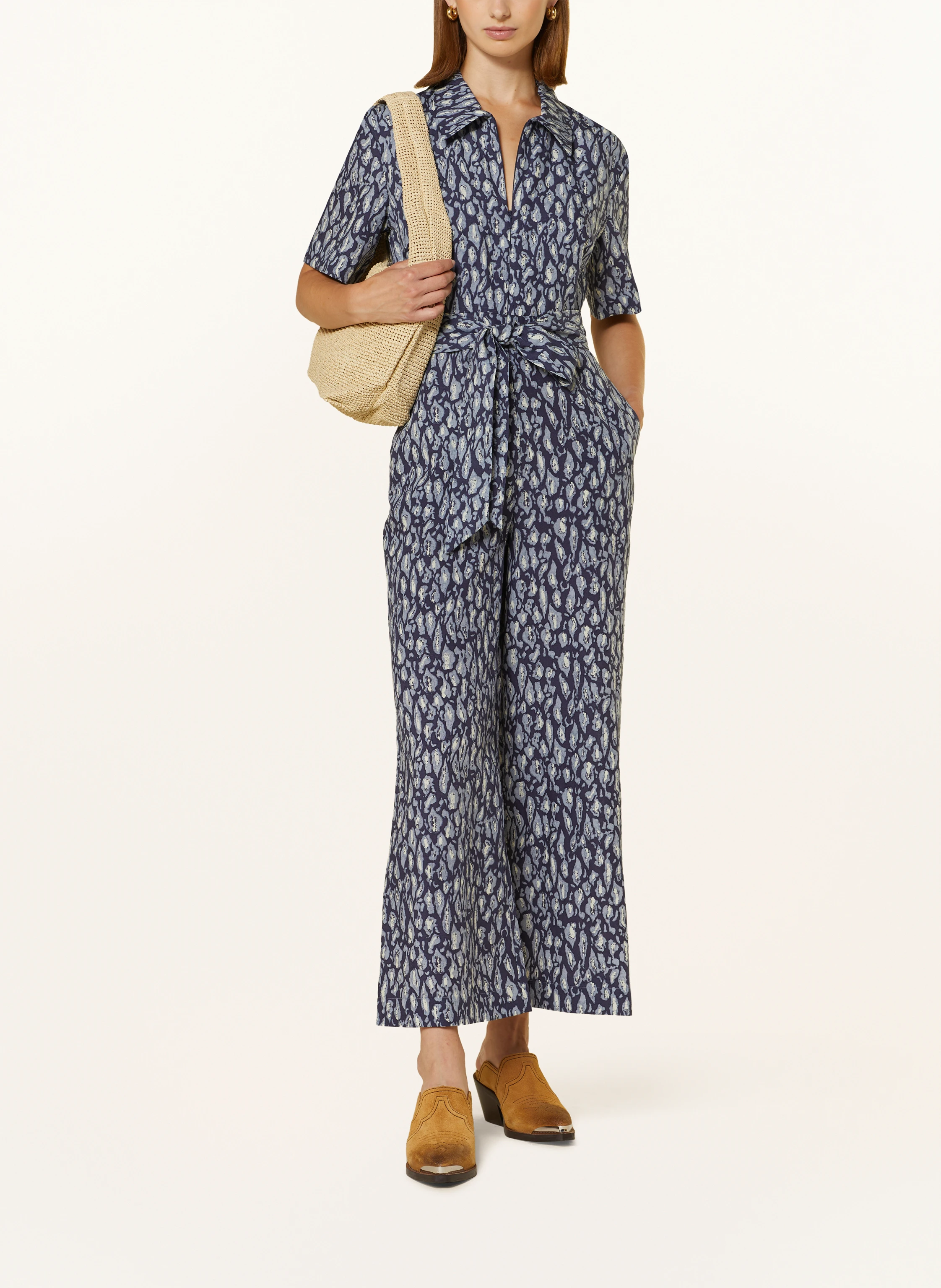 WHISTLES Leinen-Jumpsuit