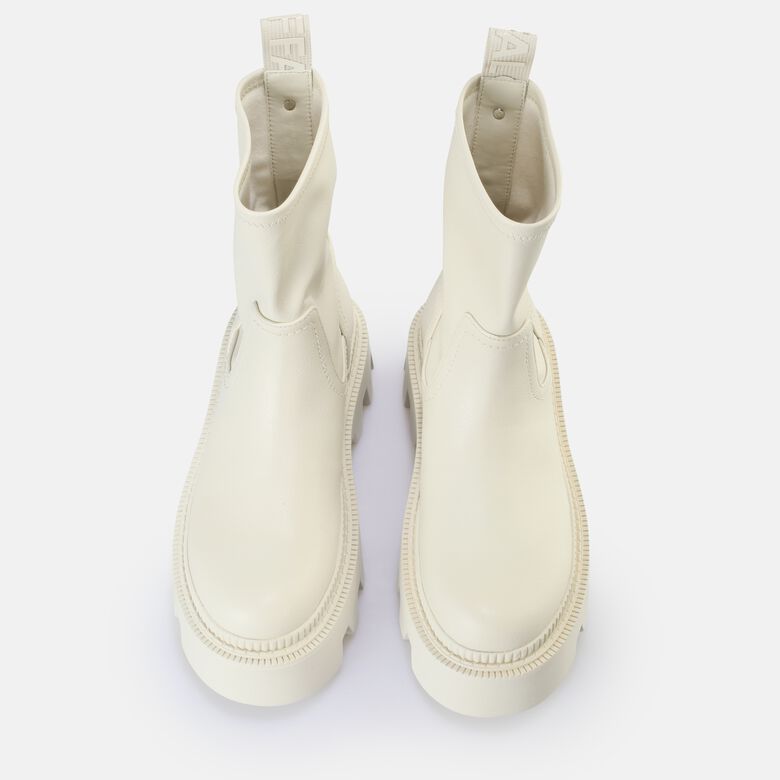 Flora Sockboot Bottes vegan, crème
