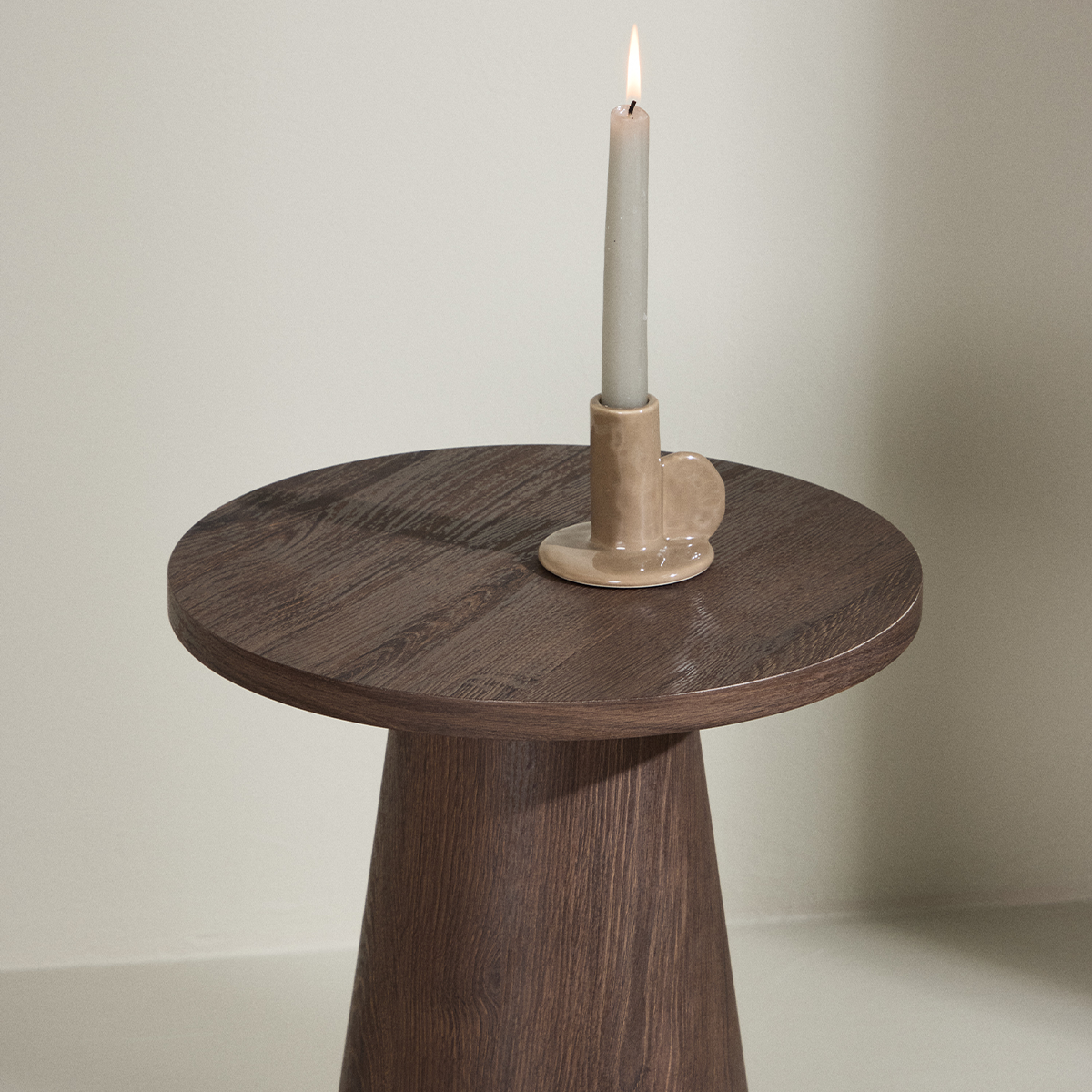 Houten bijzettafel Lexi Donkerbruin