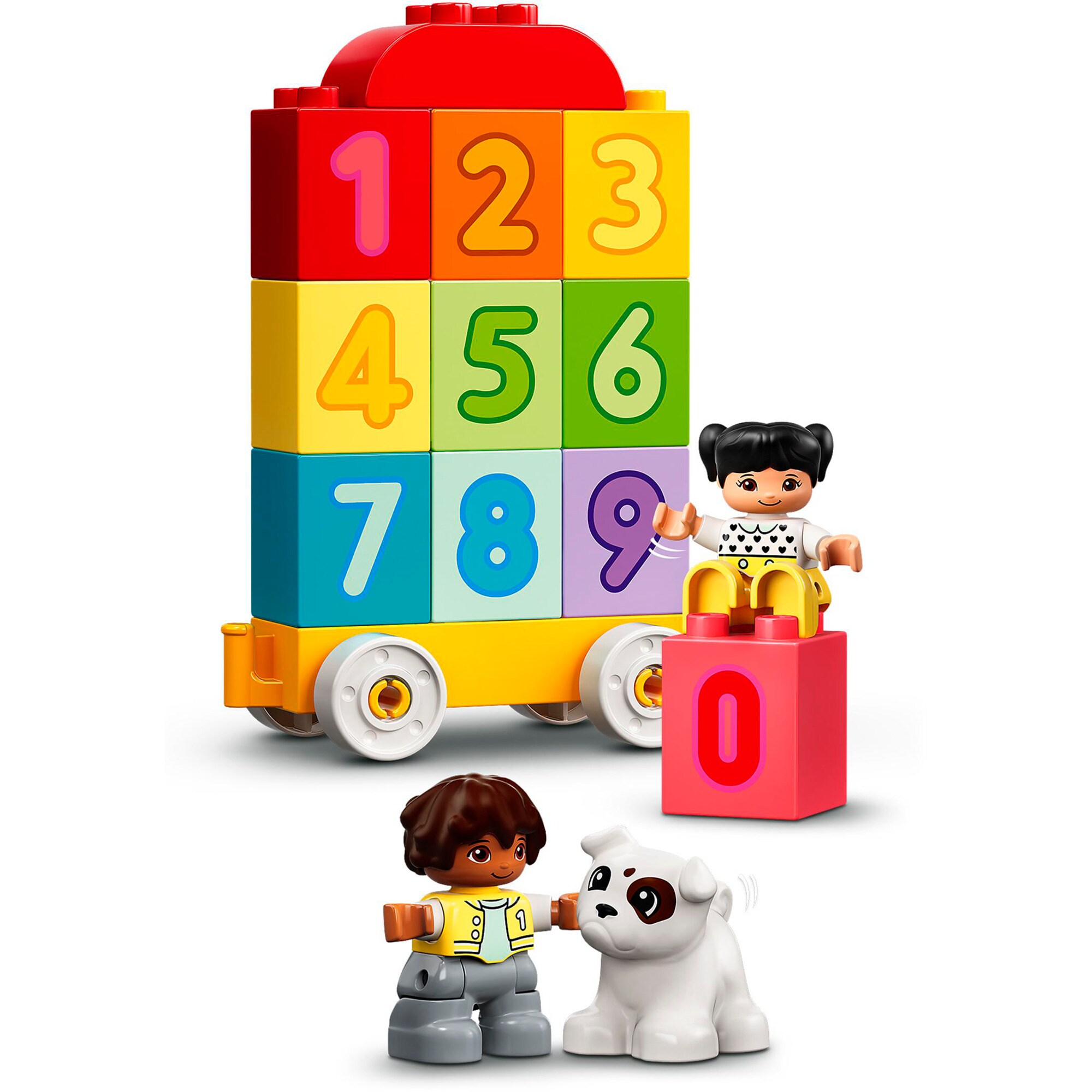 LEGO Konstruktionsspielzeug DUPLO Zahlenzug - Zählen lernen