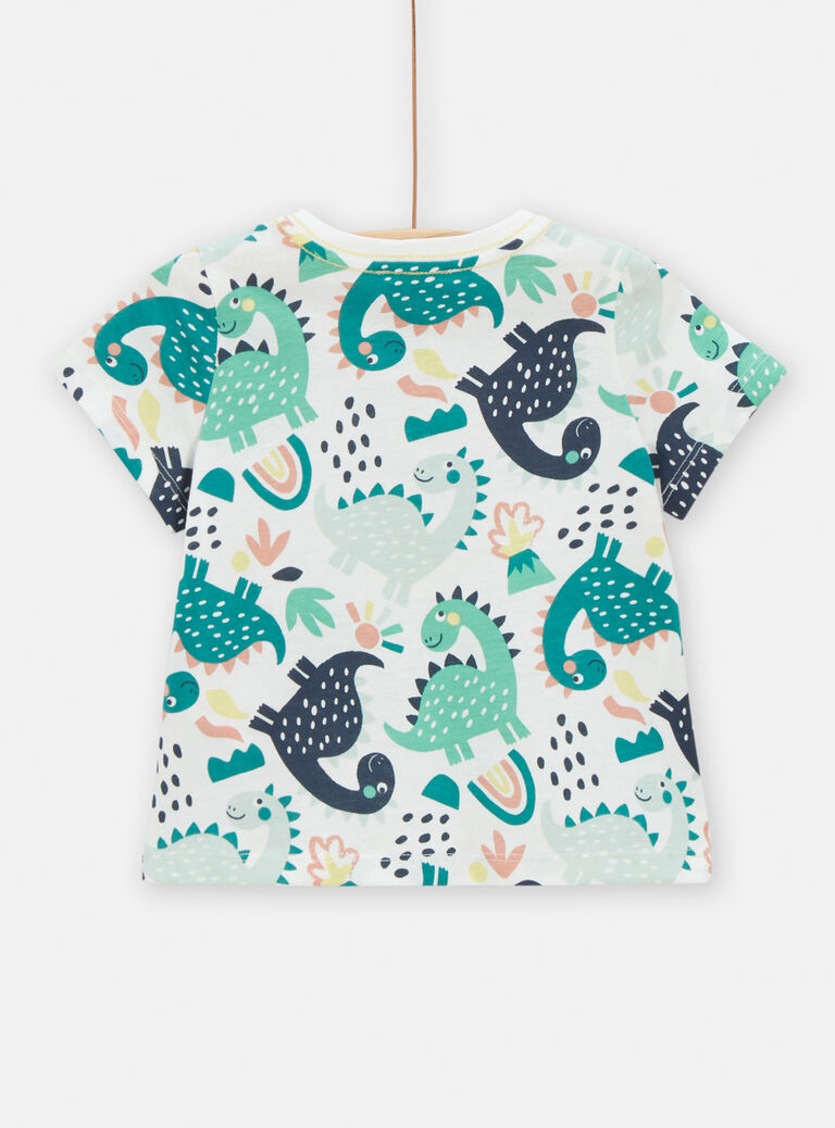 T-shirt à col tunisien pour bébé garçon