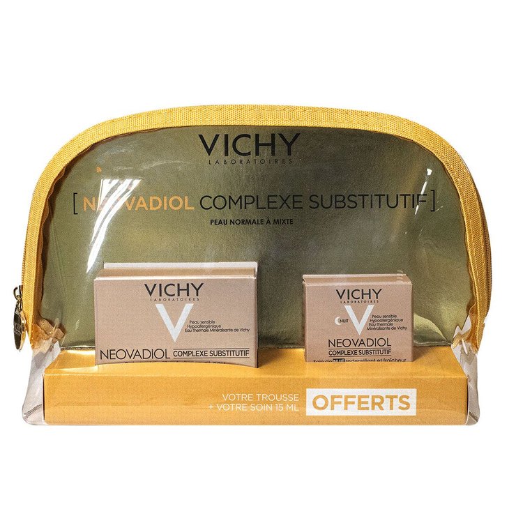 Neovadiol crème jour 50ml + crème nuit 15ml peau normale