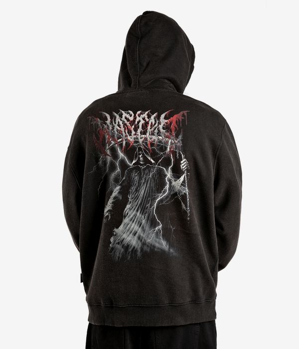 Wasted Paris Scythe Hoodie (faded black)