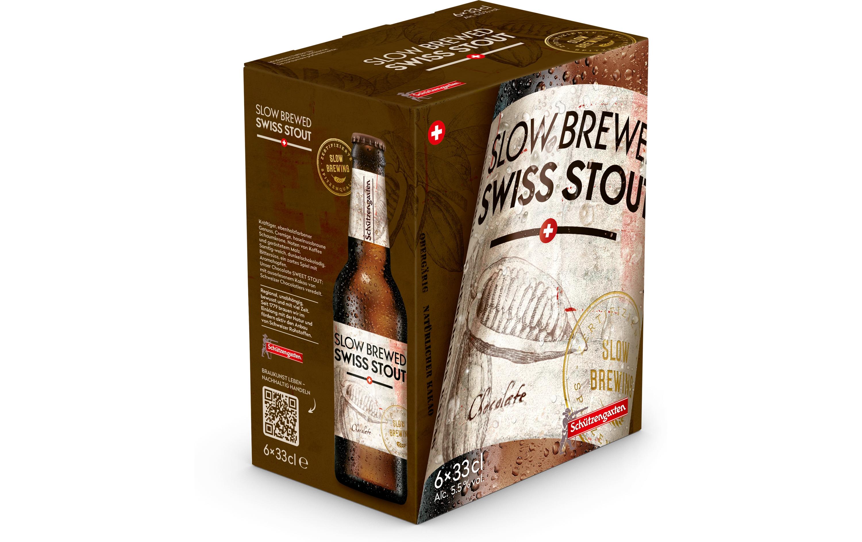 Bier Swiss Chocolate Stout 6 x 0.33 lSchweizer Stout