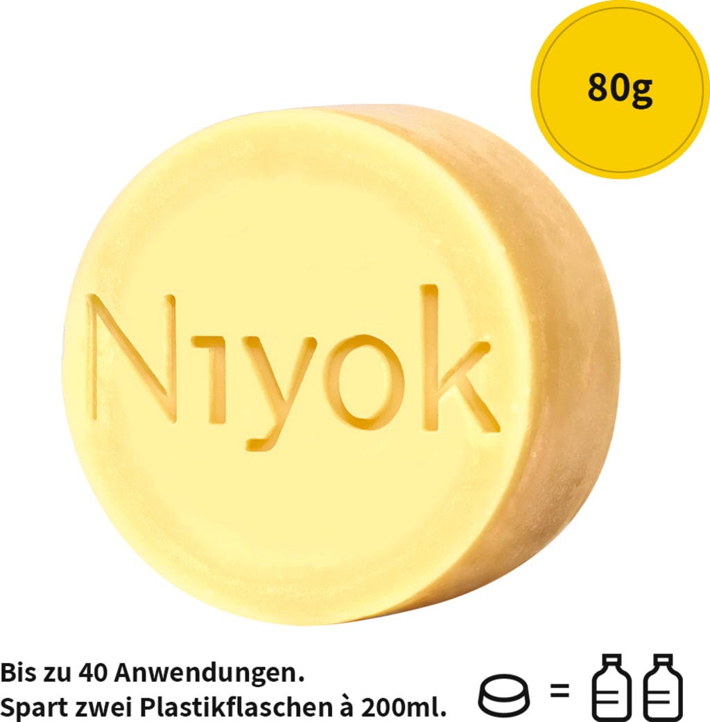 Niyok  Festes Shampoo+Conditioner, Vitamina (80 g)
