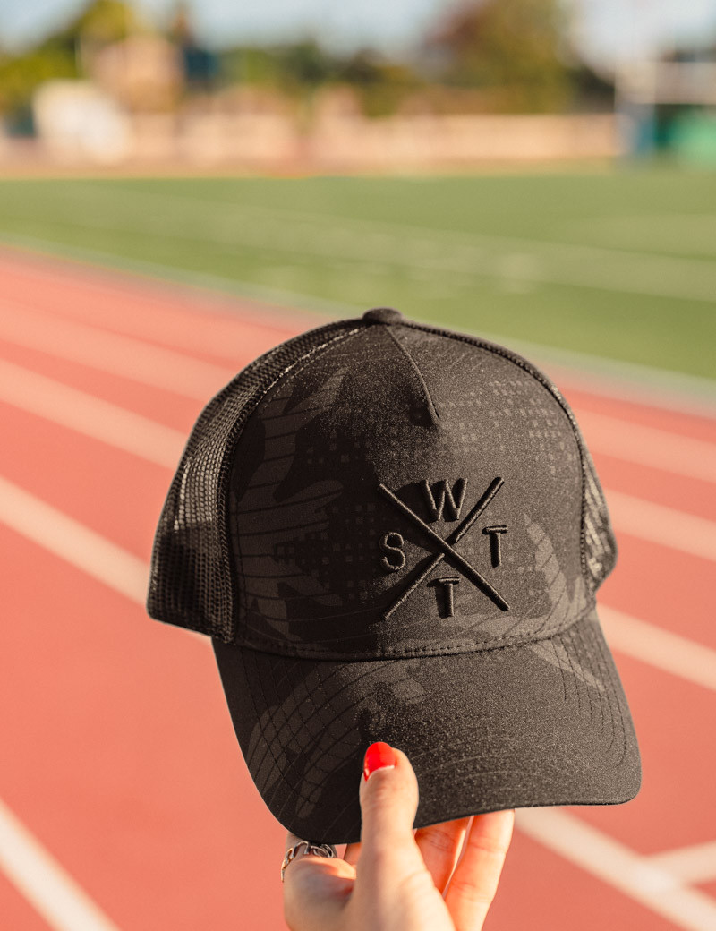 WATTS CASQUETTE TRUCKER TRIBE NEO CAMO DARK IRON