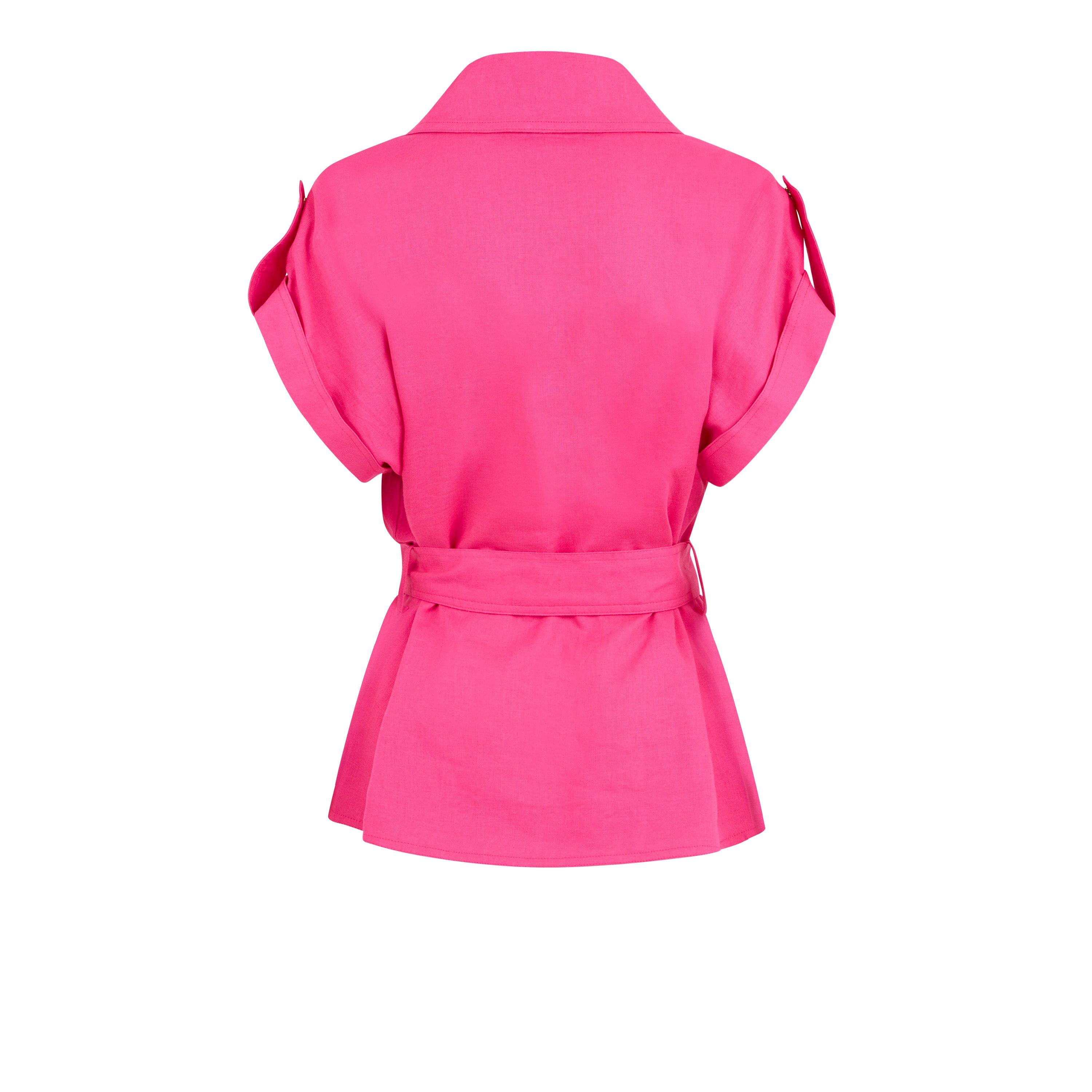 Biba Linen Short Sleeve Jacket