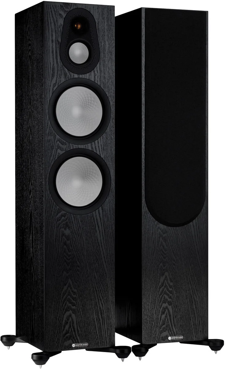 Monitor Audio Silver 500 7G Bois noir (la paire) Enceintes colonne