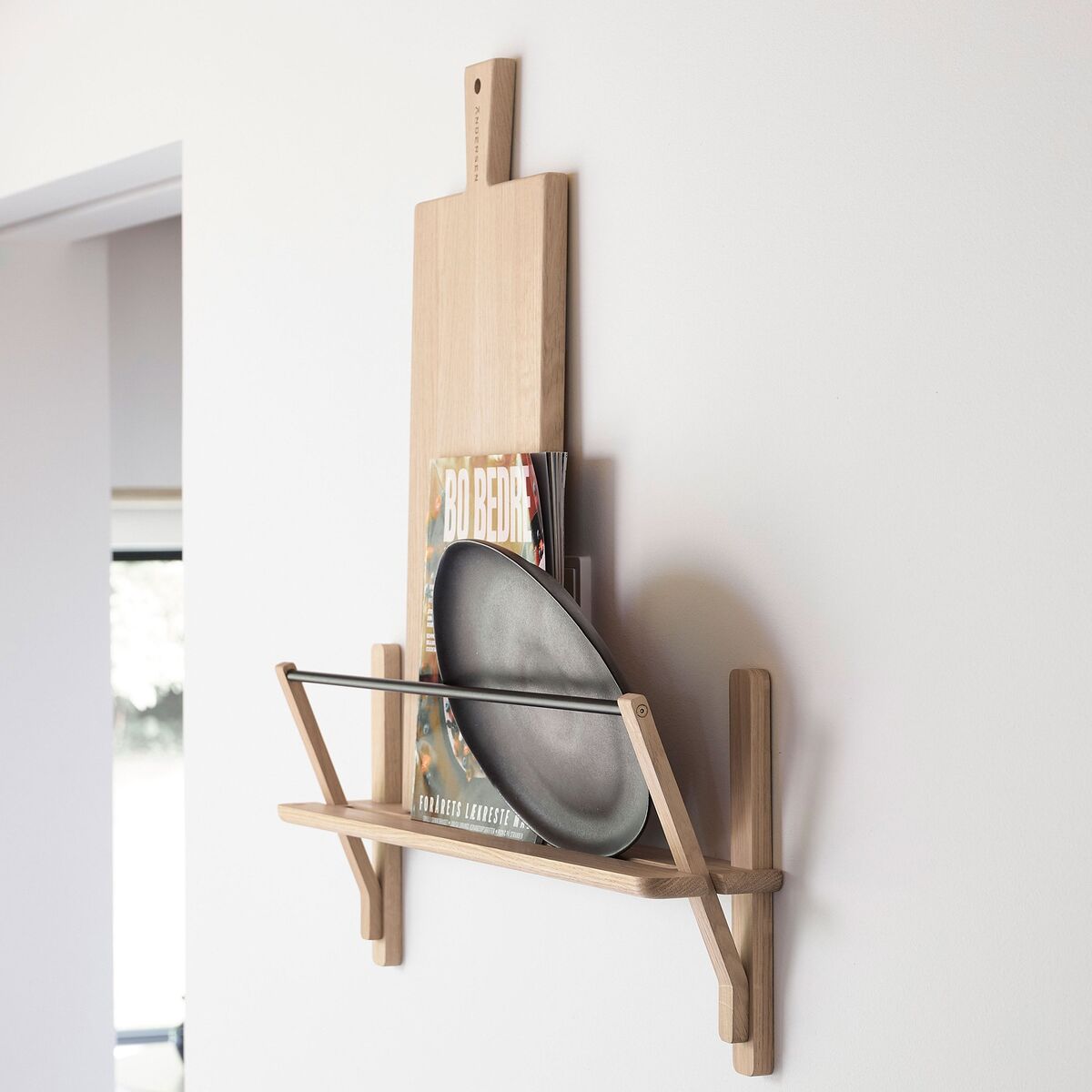 Interior Rack hylle, 70 cm, eik
