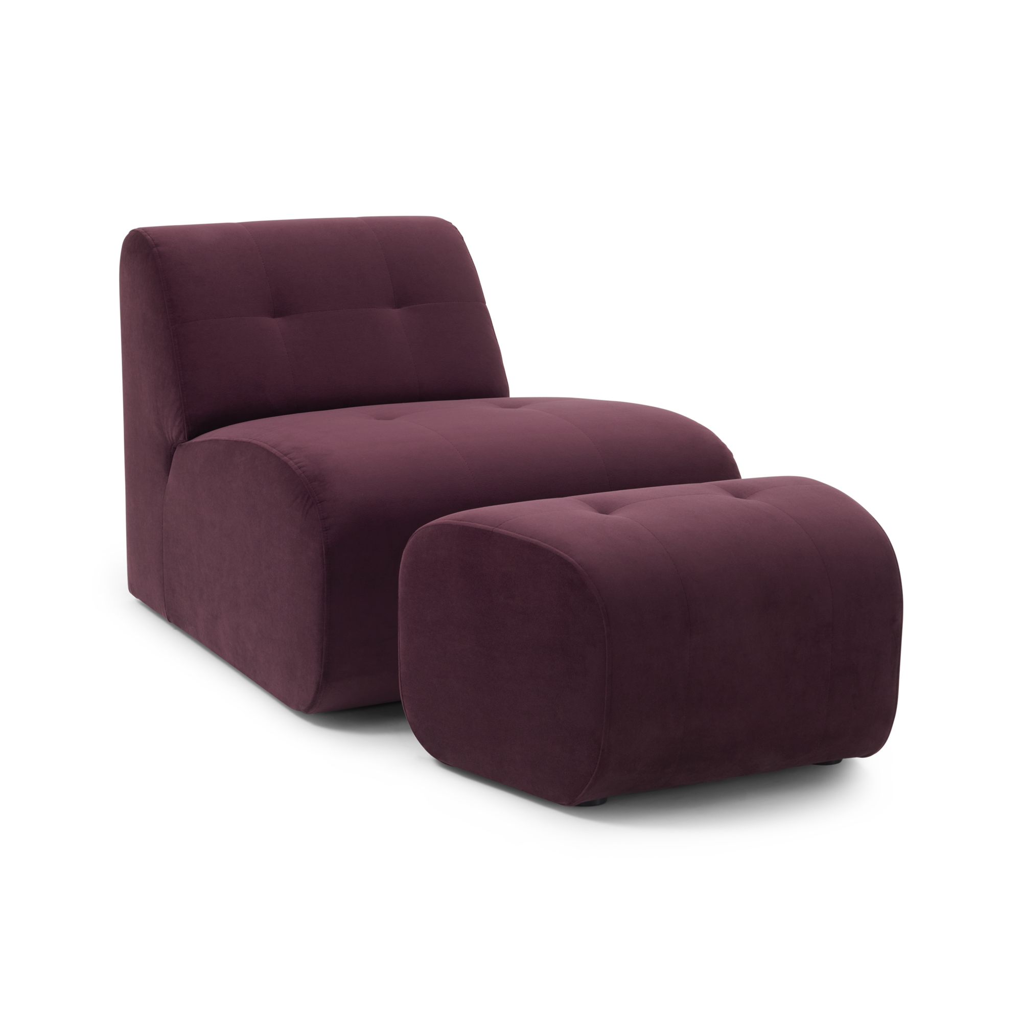 Loods 5 Design fauteuil + hocker Soft Seven Loods 5 Design Soft | Seven 177