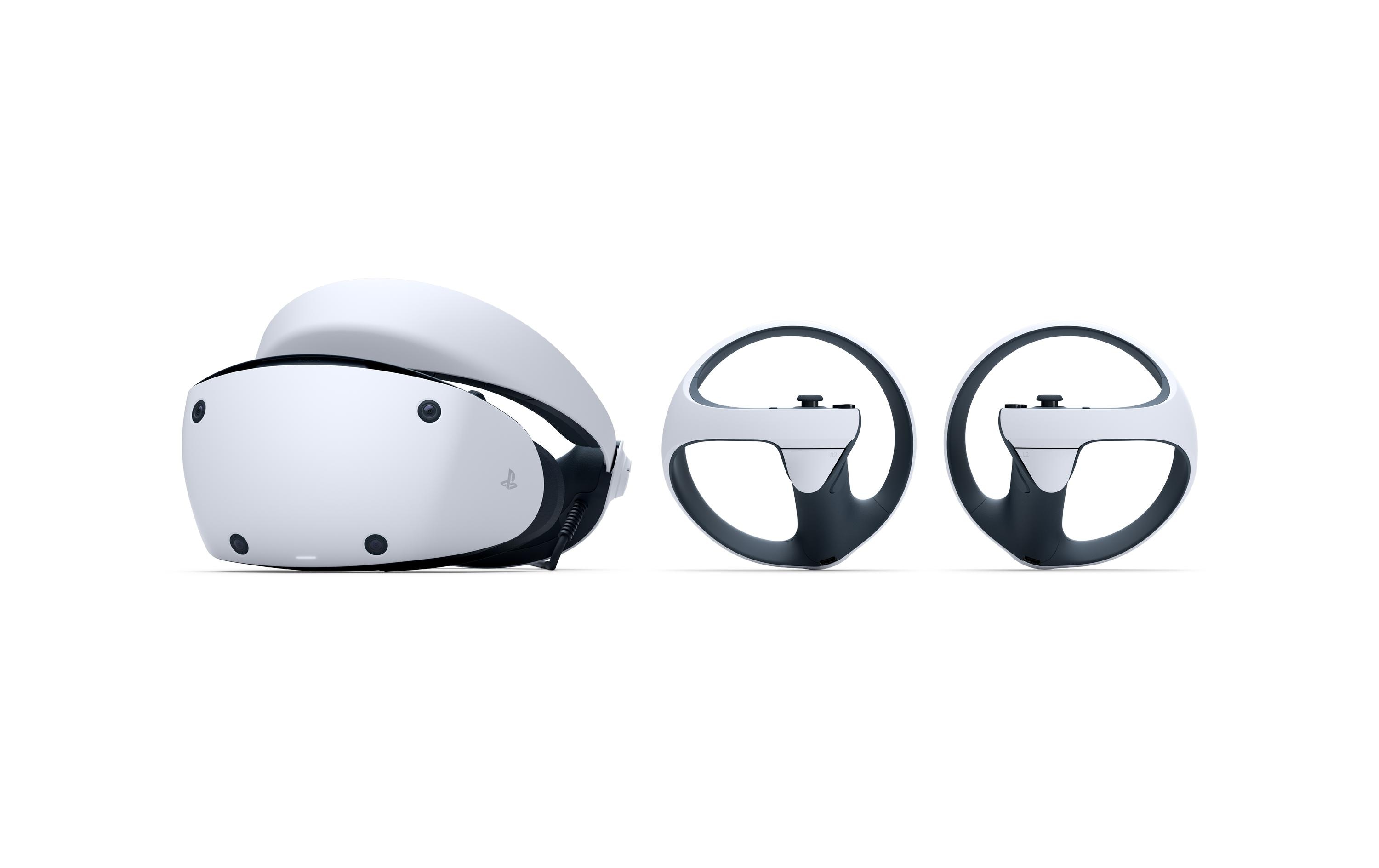 VR-Brille PlayStation VR2<br>Virtual Reality Headset und Controller für die PlayStation 5