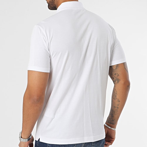 Polo Manches Courtes 8RPF08-PJ3BZ Blanc Argenté