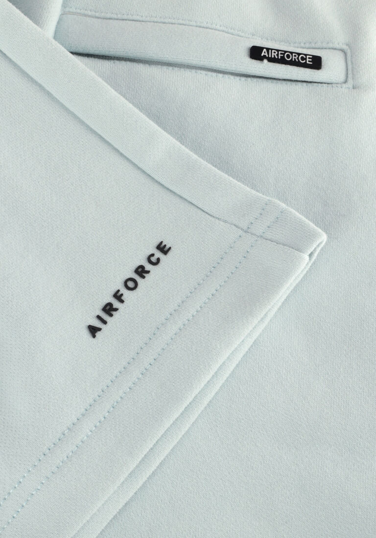 AIRFORCE lichtblauwe airforce korte broek geb0710