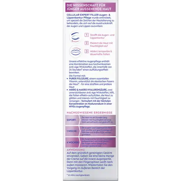 Cellular Expert Filler Augen & Lippen Kontur Pflege