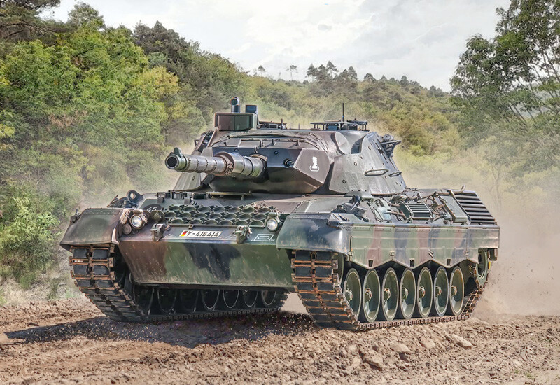 Italeri - Leopard 1A5 Model Tank Byggesæt - 1:35 - 6481