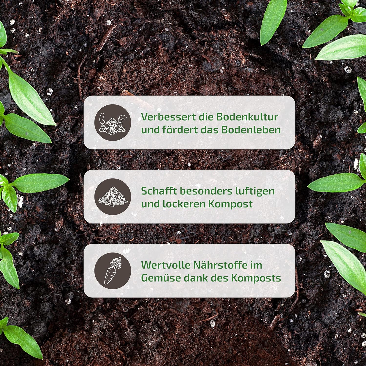 Premium Thermokomposter 1065 Liter aus dickwandigem Kunststoff für Küchen - und Gartenabfälle – Umweltschutzpreis Gewinner – Made in Austria