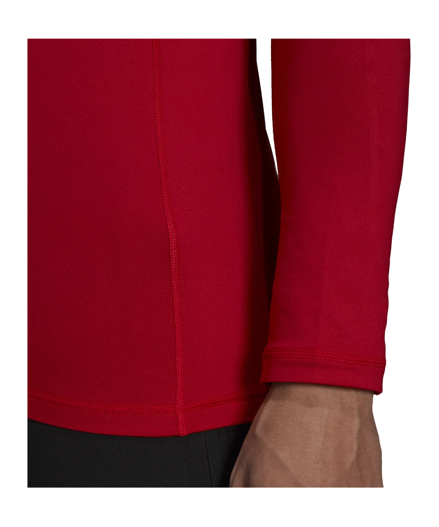 adidas TechFit Warm Longsleeve Rot