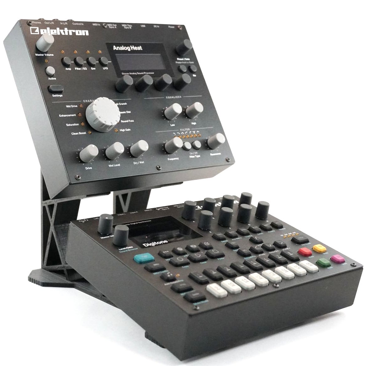 Coverup desktop statief voor Digitakt, Digitone, Syntakt - 2-tier