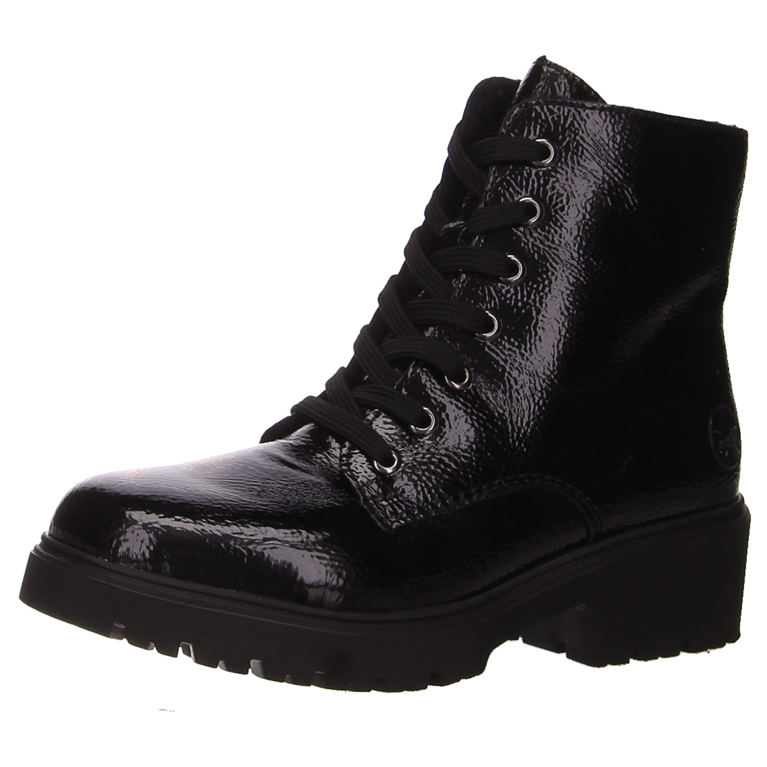 Rieker Schnürboots schwarz schwarz