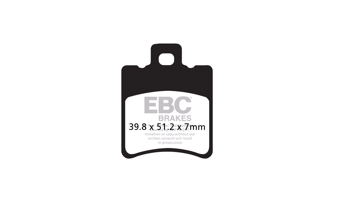 Bremseklodser EBC Sinter, SR50