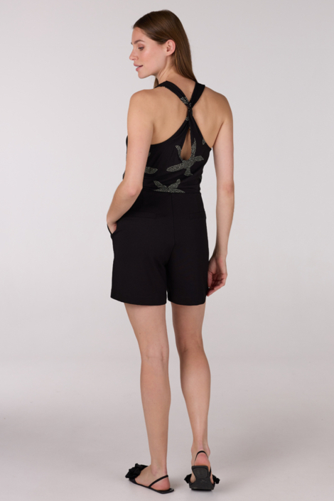Juffrouw Jansen zwarte dames korte broek