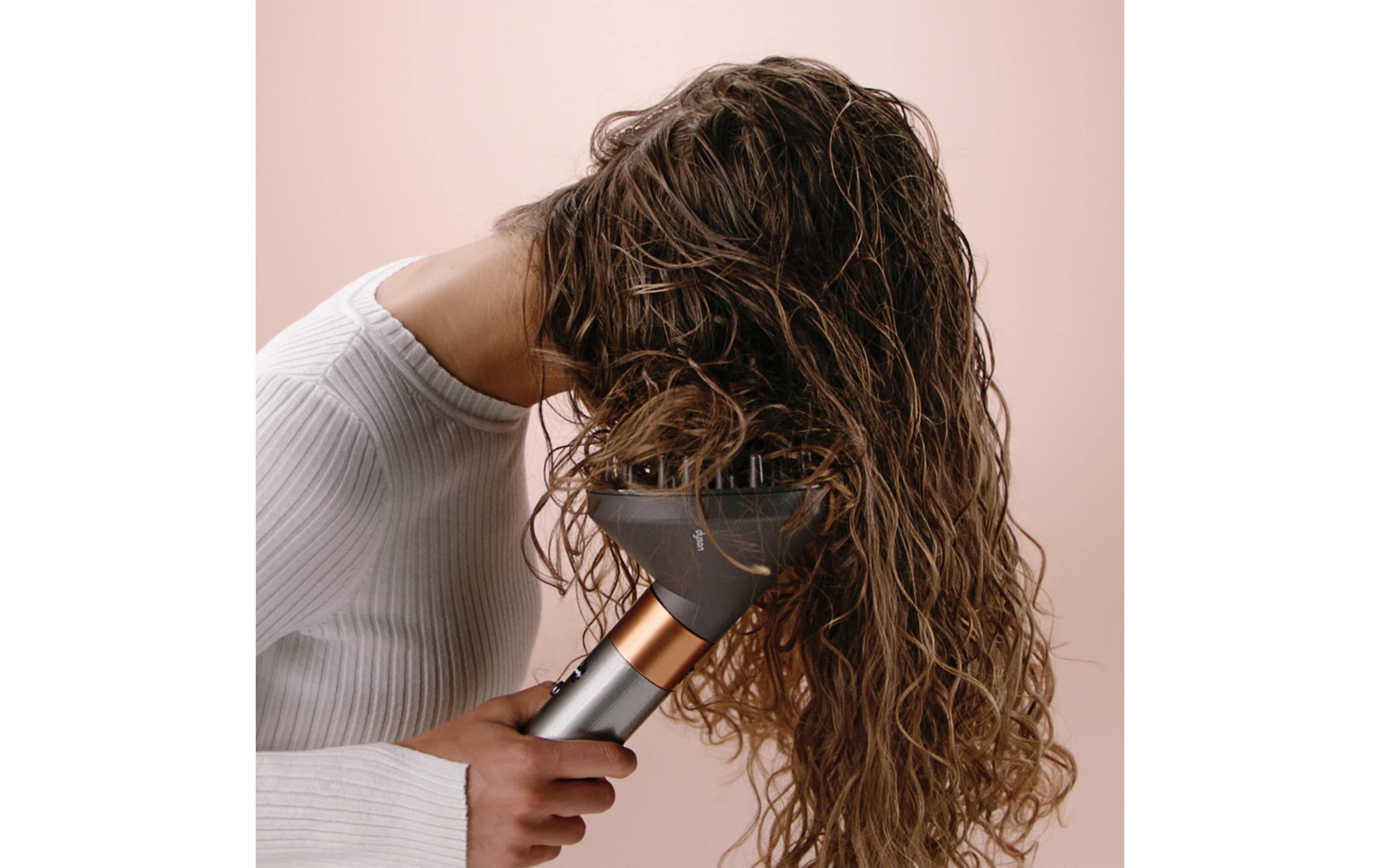 Lockenstyler Airwrap Complete Long Diffuse Nickel/Kupfer<br>Haarstyler