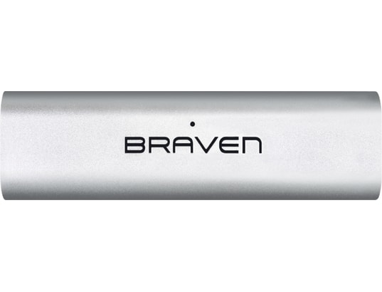 BRAVEN - Enceinte bluetooth 710 Portable Wireless Speaker - Argent