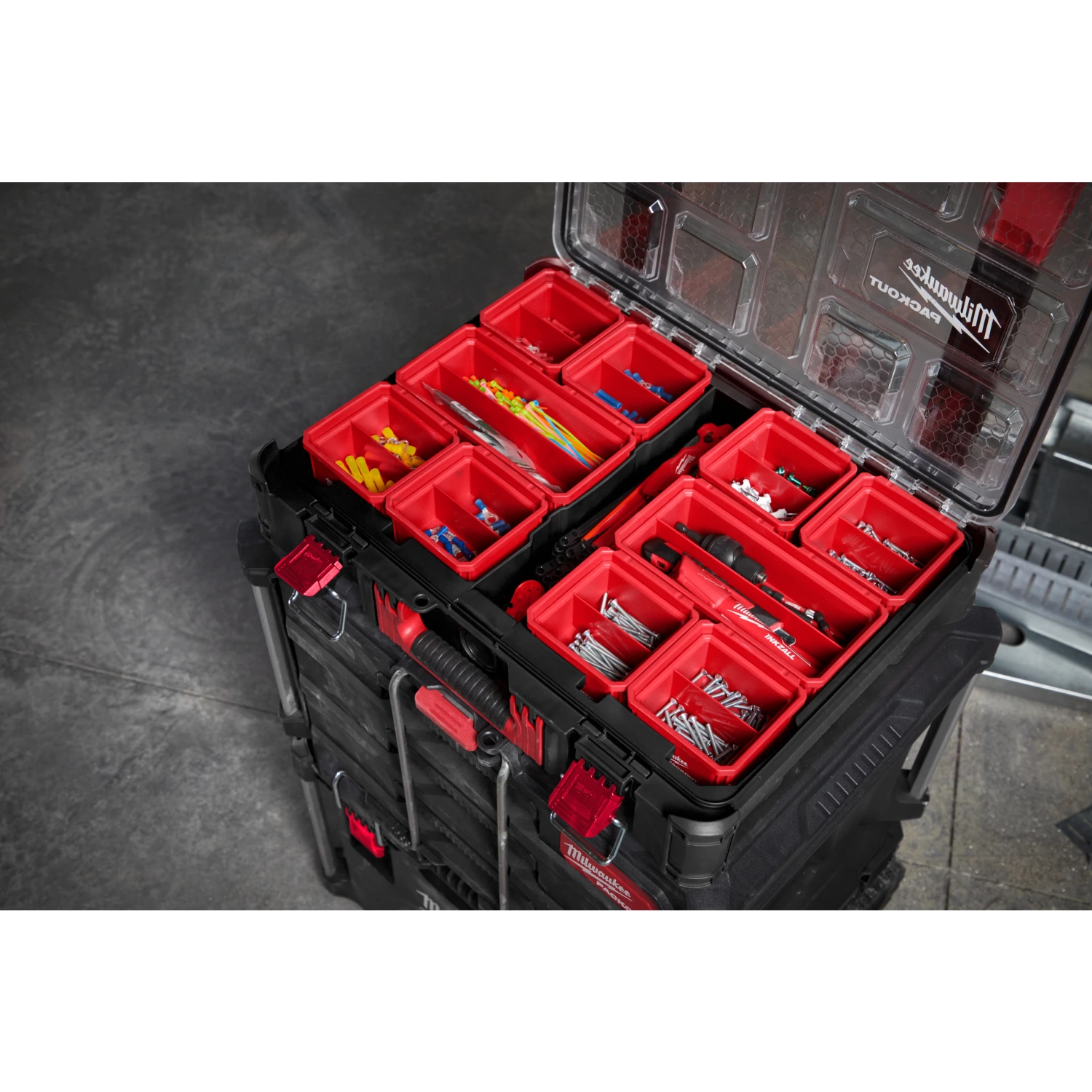 Milwaukee 4932480698 PACKOUT™ Bakjes (2st) - 10 x 10 cm