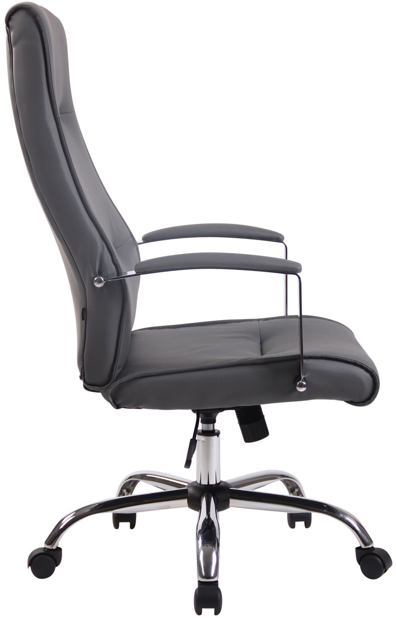 CLP Bürostuhl Portland Mit Kunstlederbezug Oder Stoffbezug | Höhenverstellbarer Ergonomischer Bürosessel I Chefsessel Mit Lehne