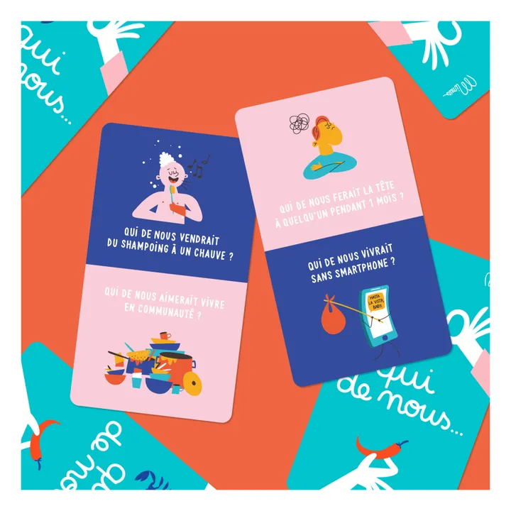 Minus Editions Jeu de cartes - Qui de nous…