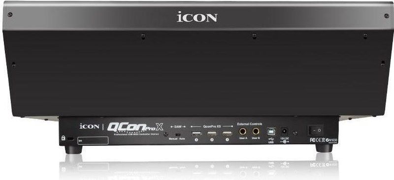 iCON Pro Audio Qcon Pro X - MIDI-controller - Zwart