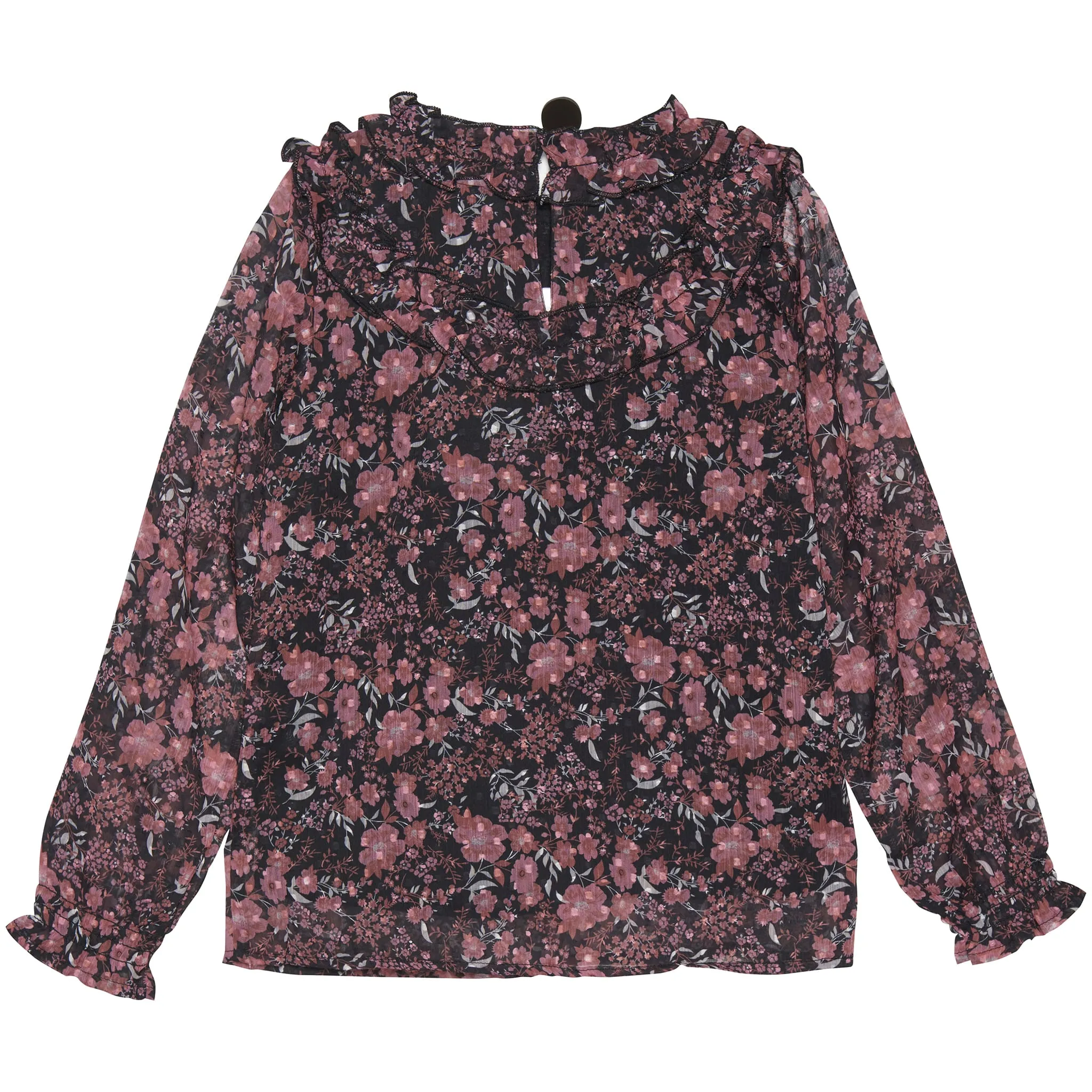 Creamie Blouse Dobby Fleurs 7-14ans