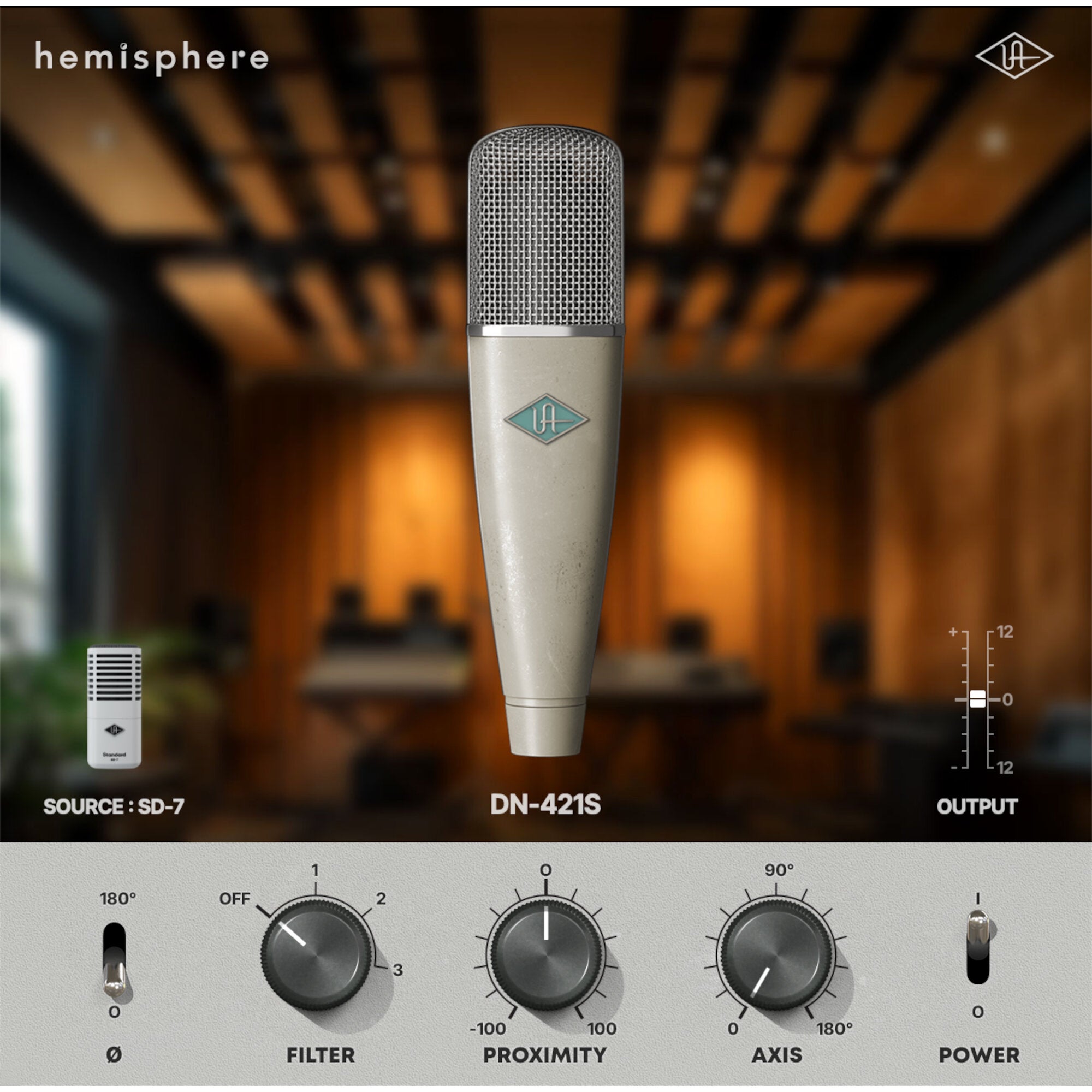 Universal Audio SD-7 dynamische instrumentmicrofoon