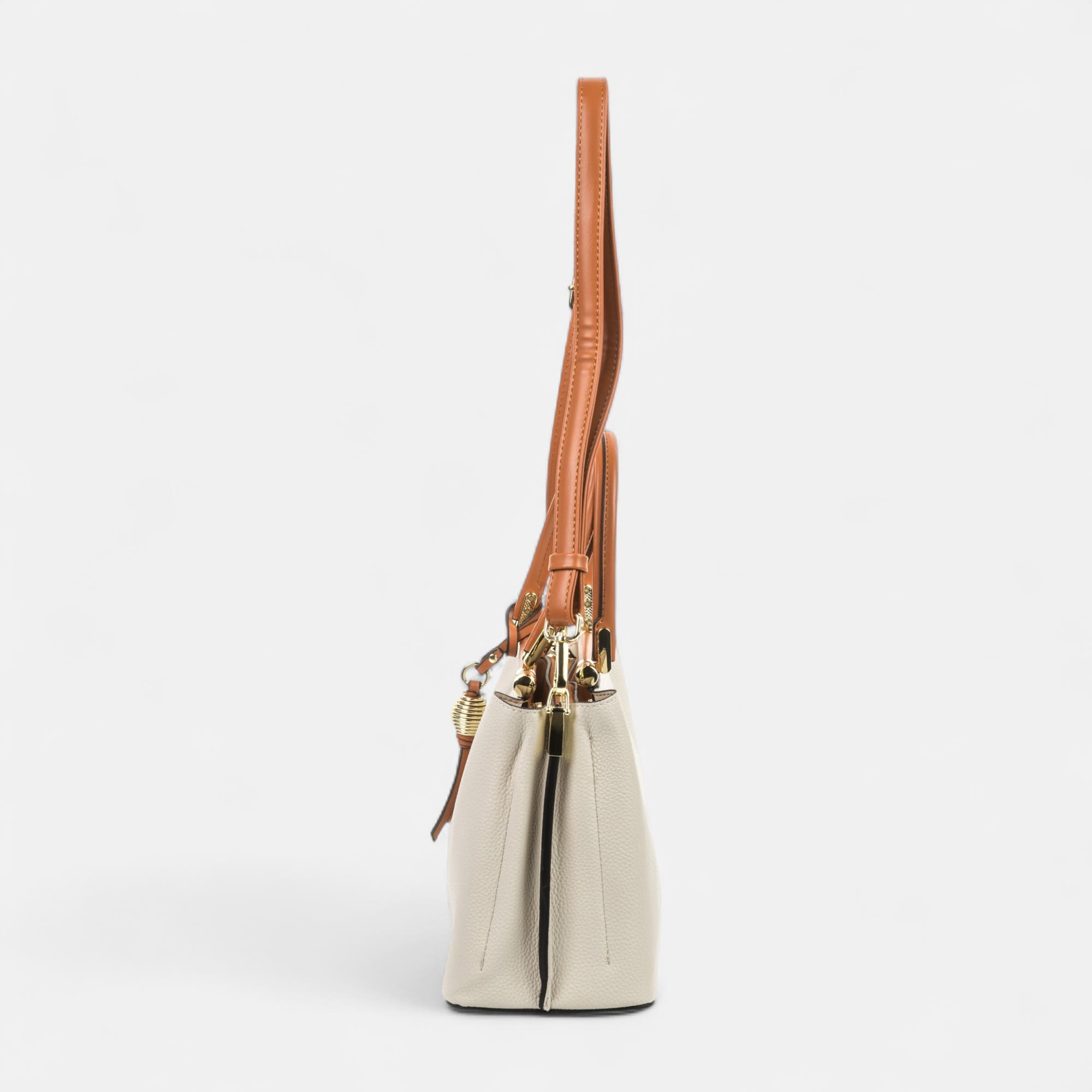 Sac à main beige
