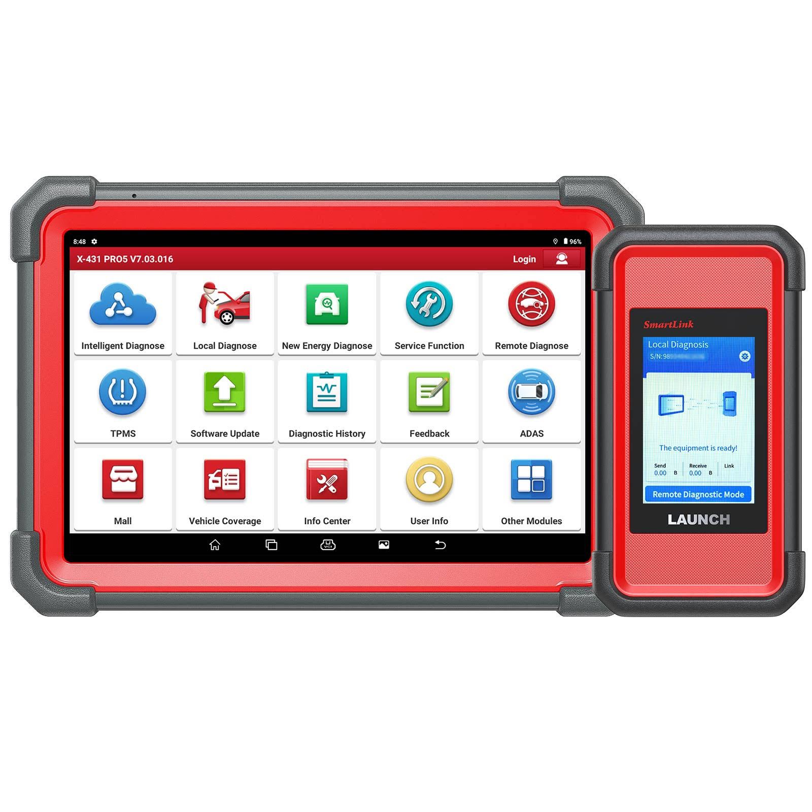 Launch X431 PRO 5 X431 PRO5 with SmartLink VCI 2.0 Update-Version von