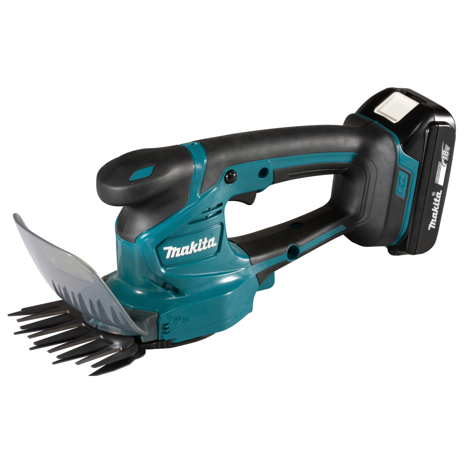 Makita DUM111SYX LXT 18 V accu Grasschaar en Buxusschaar set (1 x 1,5 Ah accu)