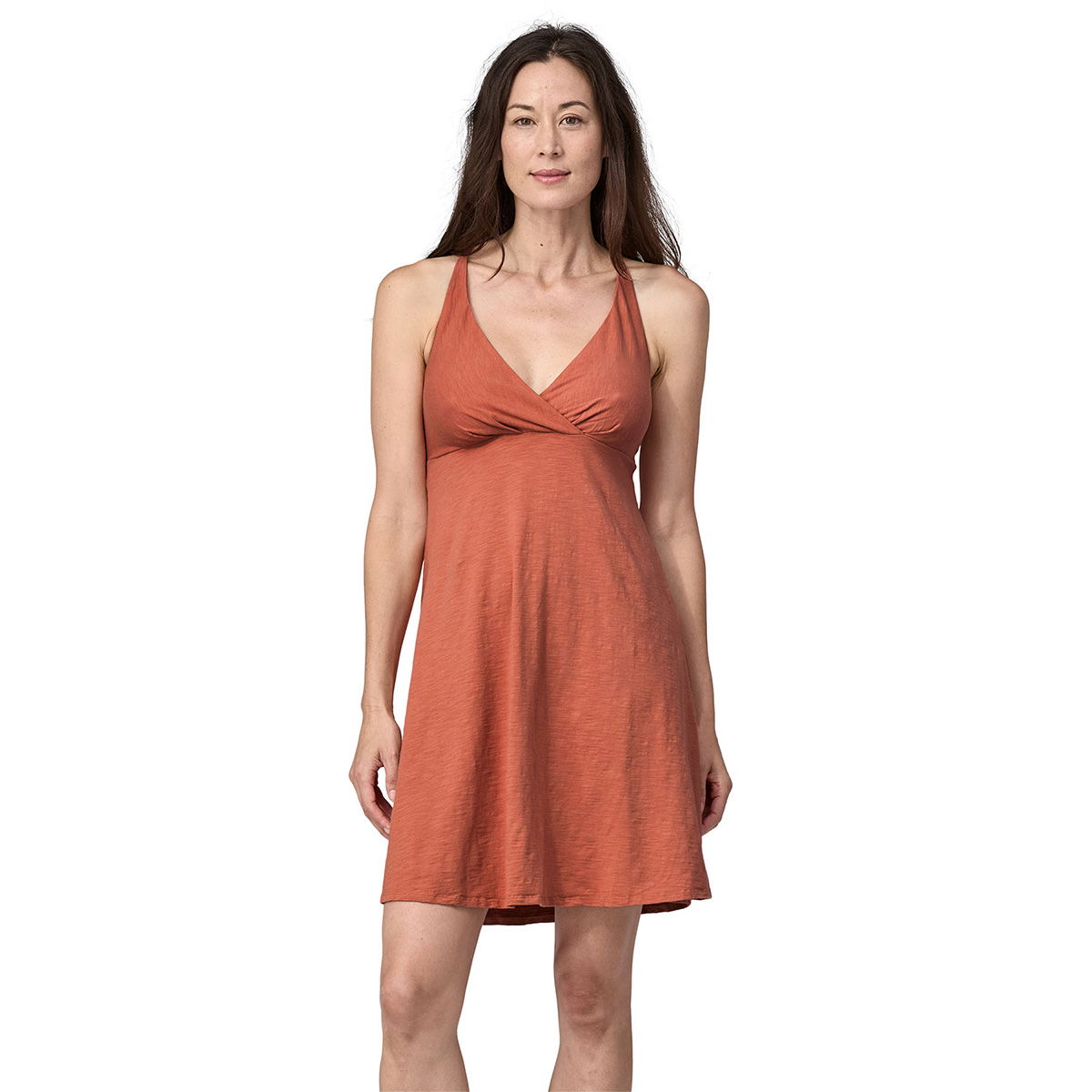 Patagonia Amber Dawn Dress, dame (Sienna Clay)