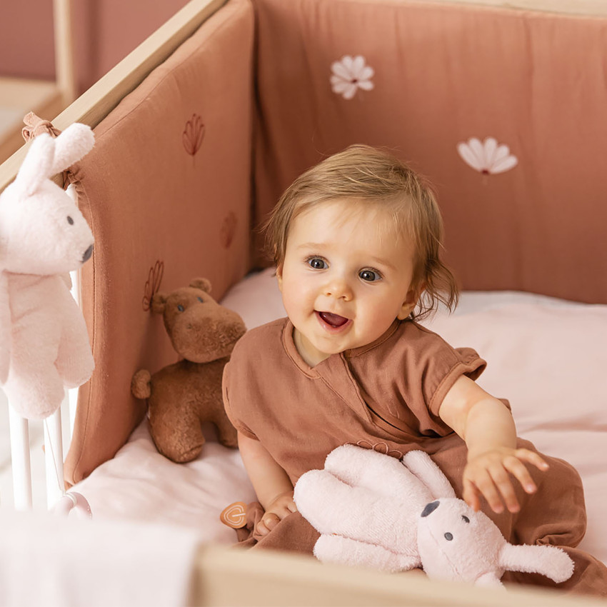 Hochet lapin Bonnie - Rose
