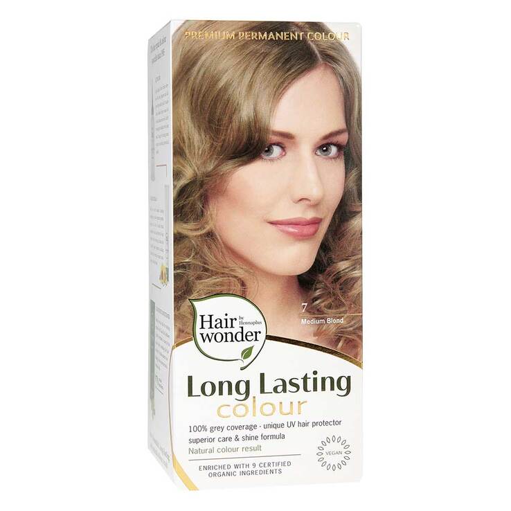 Hennaplus Long Lasting Medium Blond, 100 ml