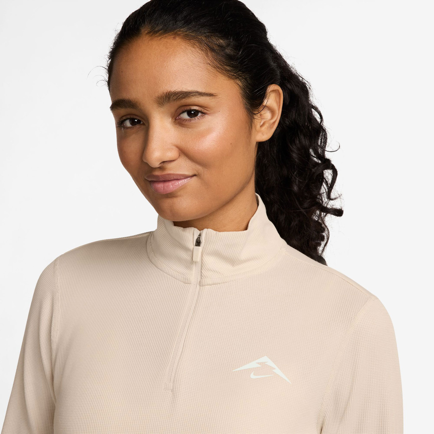 Nike Dri-FIT Trail Longsleeve Half-Zip Dames