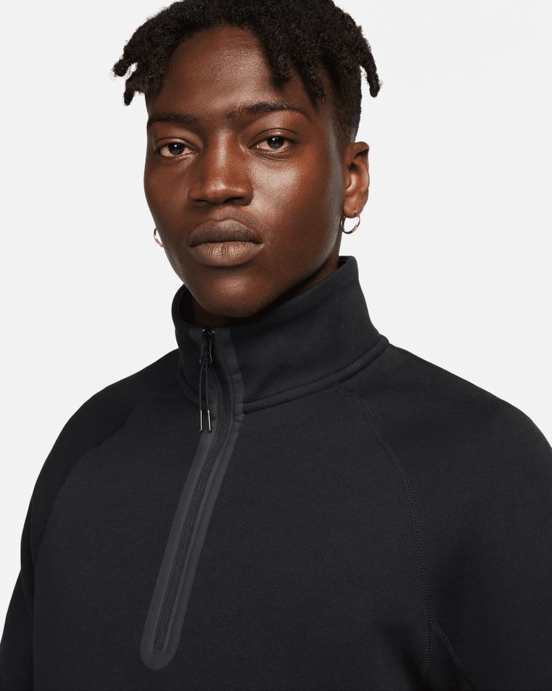 Sweat 1/2 Zip Nike Sportswear Tech Fleece Noir pour homme