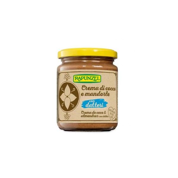 Rapunzel Creme de Coco Amêndoas e Tâmaras 250g