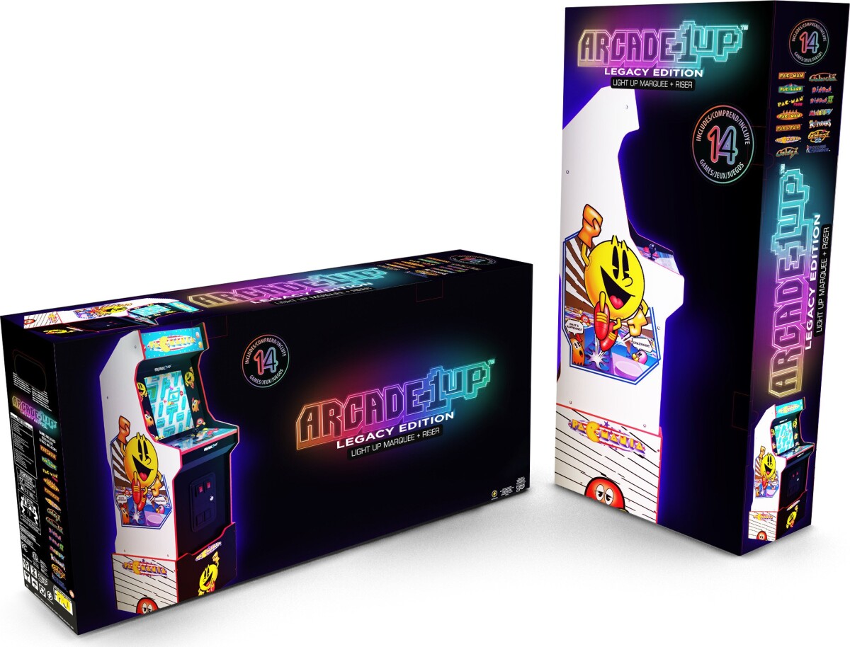 Arcade 1 Up - Pac-Mania Legacy Arkademaskine - 14 Spil
