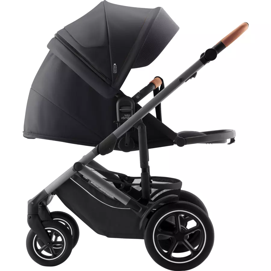 Britax Römer 3 in 1 Kinderwagen Smile 5Z Babyschale 5Z2 Fossil Grey