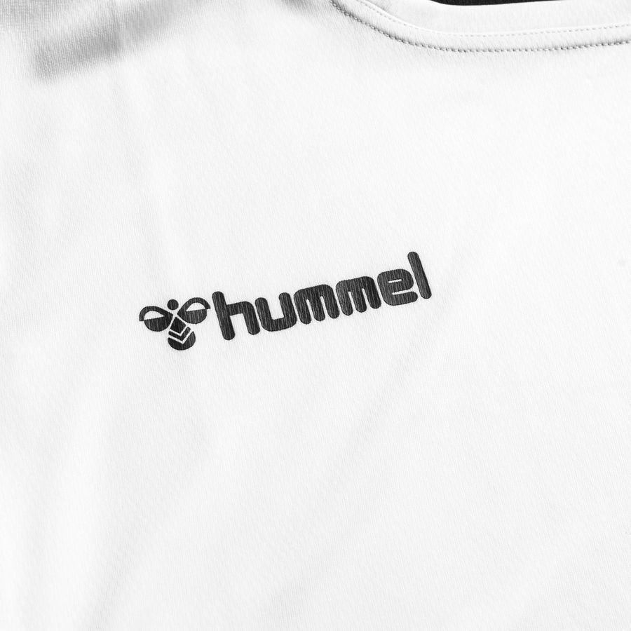 Hummel Maillot Authentic Poly - Blanc/Noir